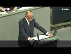 Merz: "Nessun diktat sulla pace contro la volonta' di Kiev"