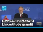 Ukraine : l'incertitude grandit sur la tenue d'un sommet Zelensky-Poutine • FRANCE 24