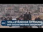 ISRAEL MASSIV UNTER DRUCK: 21 Staaten fordern Öffnung des Gazastreifens für Hilfslieferungen!