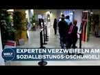 SOZIALLEISTUNGEN: Ausmaß nicht zu berechnen! Experten scheitern an Auswertung des Sozialstaats!