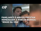 Xuxa, familiares e amigos prestam homenagens a Robson Barros, morto aos 57 anos: "irmão da vida"