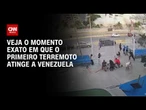 Venezuela: Câmera registra momento exato de terremoto | LIVE CNN