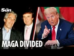 Epstein List 'Cover Up' splits Republican party as Trump pushes to move on