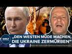 UKRAINE-KRIEG: Geländegewinne über alles! Diese Strategie verfolgt Putin im Zermürbungskrieg!