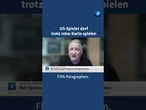 Umstrittene FIFA-Entscheidung: Trotz roter Karte darf Balogun spielen #tagesschau #balogun #trump