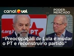 Lula não busca um sucessor; sua preocupação é mudar o PT e reconstruir o partido, afirma José Dirceu