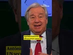 António Guterres interview: 'We don't want to see the Amazon become a savannah'