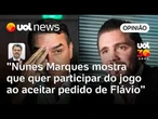 Nunes Marques inaugura chefia do TSE com ajudinha a Flávio Bolsonaro | Leonardo Sakamoto