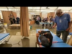 Esgoto inunda principal hospital de Gaza | AFP