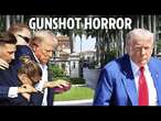 Trump rushed to safety as Secret Service ‘open fire on man with gun’ after assassination attempt