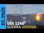 UCRANIA | El momento en que un dron ruso golpea un edificio militar en Sumi | EL PAÍS