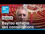 Bayrou entame ses consultations à Matignon pour former le cabinet • FRANCE 24