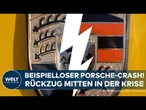WIRTSCHAFT IN DEUTSCHLAND: Porsche in beispielloser Krise! Vorstandsvorsitzender tritt zurück