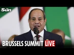 LIVE: EU leaders meet Egyptian President Abdel Fattah el-Sisi for Brussels summit
