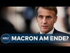 MACRON AM ENDE? Frankreichs Präsident erwägt wohl Rücktritt nach politischem Stillstand