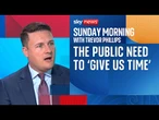 'Give us time': Wes Streeting plays down Labour's poor local election results