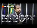 Boulos ficou uma semana internado com depressão moderada em 2001, diz prontuário