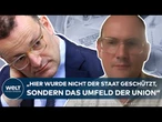 CORONA-MASKENAFFÄRE: Grünen-Sprecher wirft Jens Spahn systematische Täuschung und Begünstigung vor