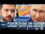 UKRAINE-KRIEG: Russland erhöht Druck im Donbass! – Abzug aus vier Regionen gefordert