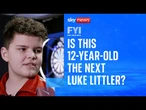 FYI: Is this 12-year-old the next Luke Littler?