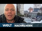 PUTINS KRIEG: Heftiger Angriff mit neuer Taktik! Drohnen von Russland treffen Ukraine | WELT STREAM
