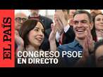 DIRECTO | Pedro Sánchez y Diana Morant inauguran el Congreso del PSOE de Valencia | EL PAÍS