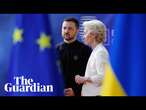 Ursula von der Leyen and European Council's Antonio Costa speak as EU summit ends – watch live