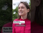 Women protest with pink smoke to demand more representation in Catholic church