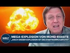 BLUE ORIGIN: Mega-Explosion der Rakete New Glenn! Heftige Schlappe für Bezos gegen Musk