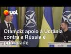 Otan: Apoio à Ucrânia é prioridade, diz novo secretário-geral sobre guerra com Rússia sob Putin