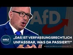 WAHLRECHTS-STREIT: „SO ABSURD!“ Staatsrechtler kritisiert AfD-Ausschluss!