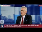 Cenckiewicz: „To walka z czasem – potrzeby mamy dziś, systemy obronne dopiero w 2026–27”