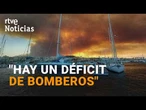 INCENDIO ALMERÍA |Jordi Murtra: "Incido en la SUERTE de que en ESPAÑA existe la UME" | RTVE Noticias