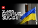 Análise: Encontro nos EUA não pode envolver concessão territorial da Ucrânia | CNN PRIME TIME