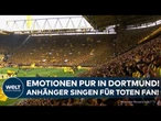 BUNDESLIGA: Emotionen pur! Hier singen 80.000 BVB-Anhänger für verstorbenen Fan | Highlights #bl