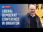 Watch live: Sir Ed Davey delivers speech at the Liberal Democrat conference