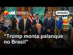 Trump montou um palanque no Brasil e colocou os dois pés na campanha de Flávio Bolsonaro | Josias