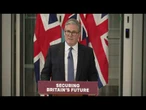 UK prime minister Keir Starmer delivers presser on Chagos deal – watch live