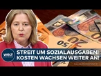 SOZIALETAT: 190 Milliarden Euro für Bärbel Bas! Bundestag streitet über Mega-Haushaltsposten