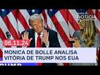 Trump vence eleições nos EUA: Monica de Bolle analisa como fica Brasil e mundo | Análise da Notícia