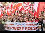 "Marsz za Polską" w Warszawie. Ponad 200 tysięcy patriotów manifestuje poparcie dla Nawrockiego