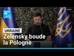 Ukraine : Zelensky absent de la conférence sur la reconstruction en Pologne • FRANCE 24