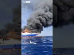 Passengers jump into ocean to escape deadly Indonesia boat blaze
