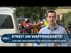 AMOKLAUF IN GRAZ: Tiefe Trauer - Scharfe Kritik an Waffengesetz in Österreich, Tatmotiv noch unklar