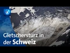 Großteil des Birch-Gletschers in der Schweiz abgebrochen