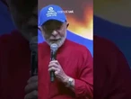 Lula chama Bolsonaro de 'patriota falso' e critica Trump: 'Nós não aceitamos que se metam no Brasil'