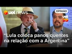 Sakamoto: Milei age como fantoche de Trump em ataque a Lula para ajudar Flávio