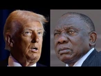 Rencontre sous tension entre Donald Trump et Cyril Ramaphosa à la Maison Blanche • FRANCE 24