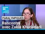 Paralympiques : rencontre avec Zakia Khudadadi première médaillée de l'équipe des réfugiés