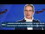 AfD: "Geht um die nackte Macht" Ausschuss-Streit! Staatsrechtler kritisiert Umgang mit Weidel-Partei